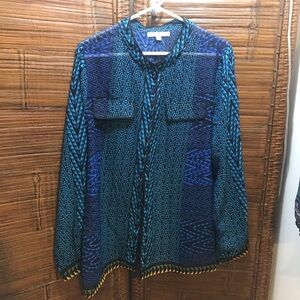 C’est City Beautiful See Thru Blouse